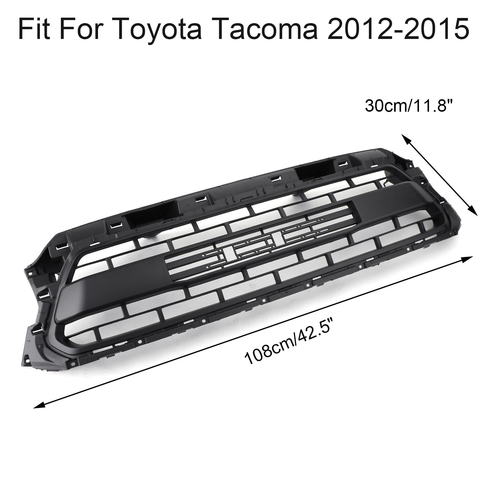 2012-2015 Tacoma TRD PRO Toyota Grill PTR54-35150 Honeycomb Grille Replacement + Amber Lights