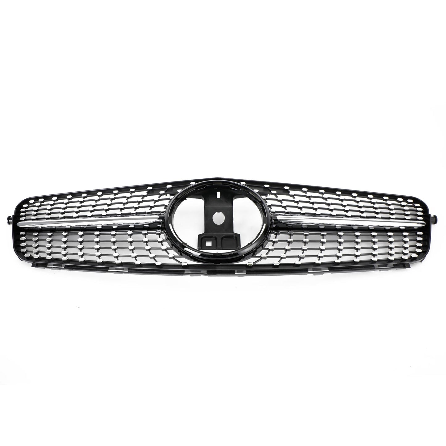 2008-2014 Mercedes-Benz C-Class W204 C300 C350 Diamond Front Bumper Grille