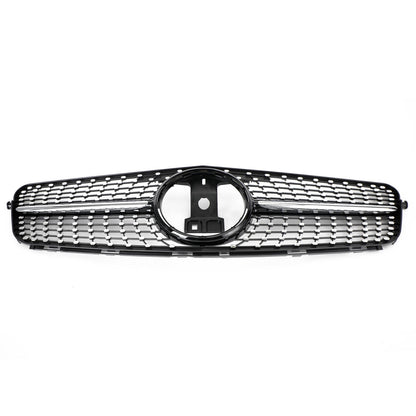 2008-2014 Mercedes-Benz C-Class W204 C300 C350 Diamond Front Bumper Grille