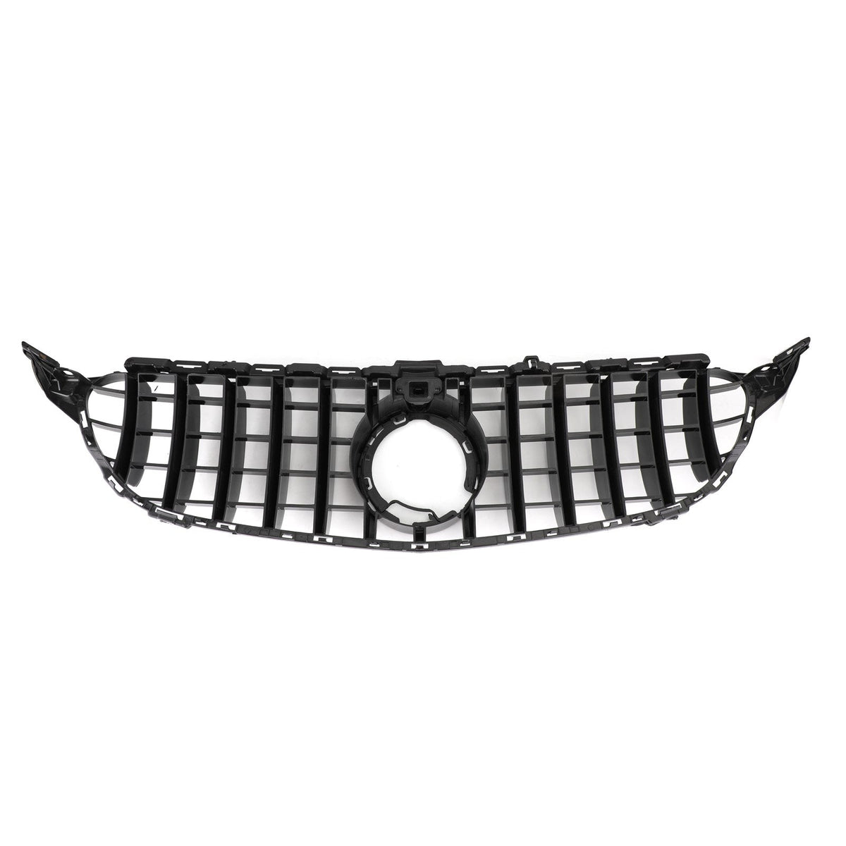 2019-2021 Mercedes-Benz C-Class W205 C205 A205 C200 C300 C43 Black GTR Style Front Grille with Camera Hole
