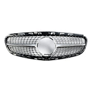 2013-2016 Mercedes-Benz E-Class W212 Facelift Diamond Front Bumper Grille (2128850622 / 2128850822)