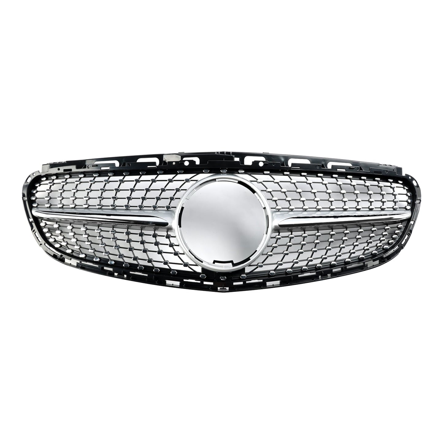 2013-2016 Mercedes-Benz E-Class W212 Facelift Diamond Front Bumper Grille (2128850622 / 2128850822)
