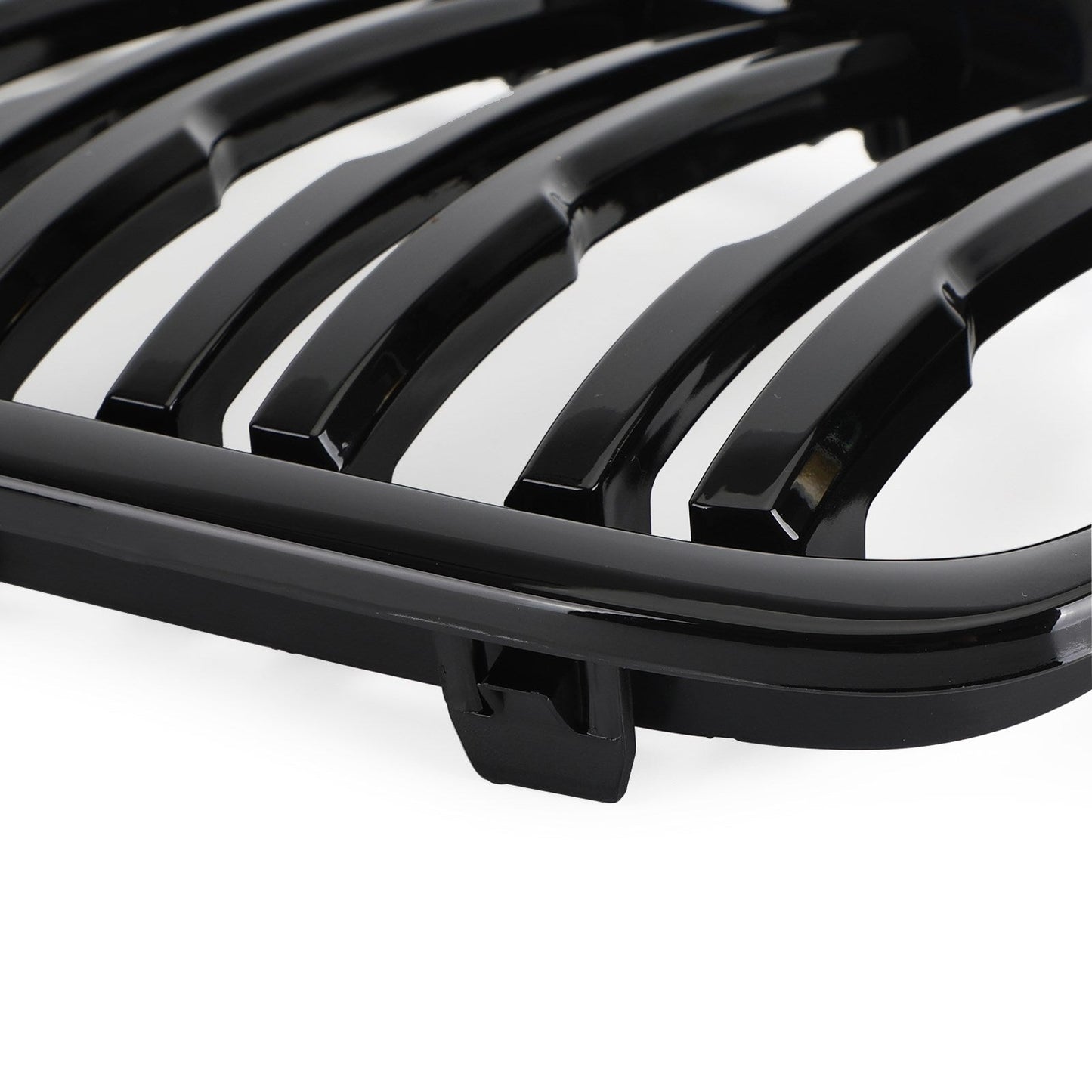 2009-2014 BMW X1 E84 Gloss Black Dual Slat Front Hood Kidney Grille
