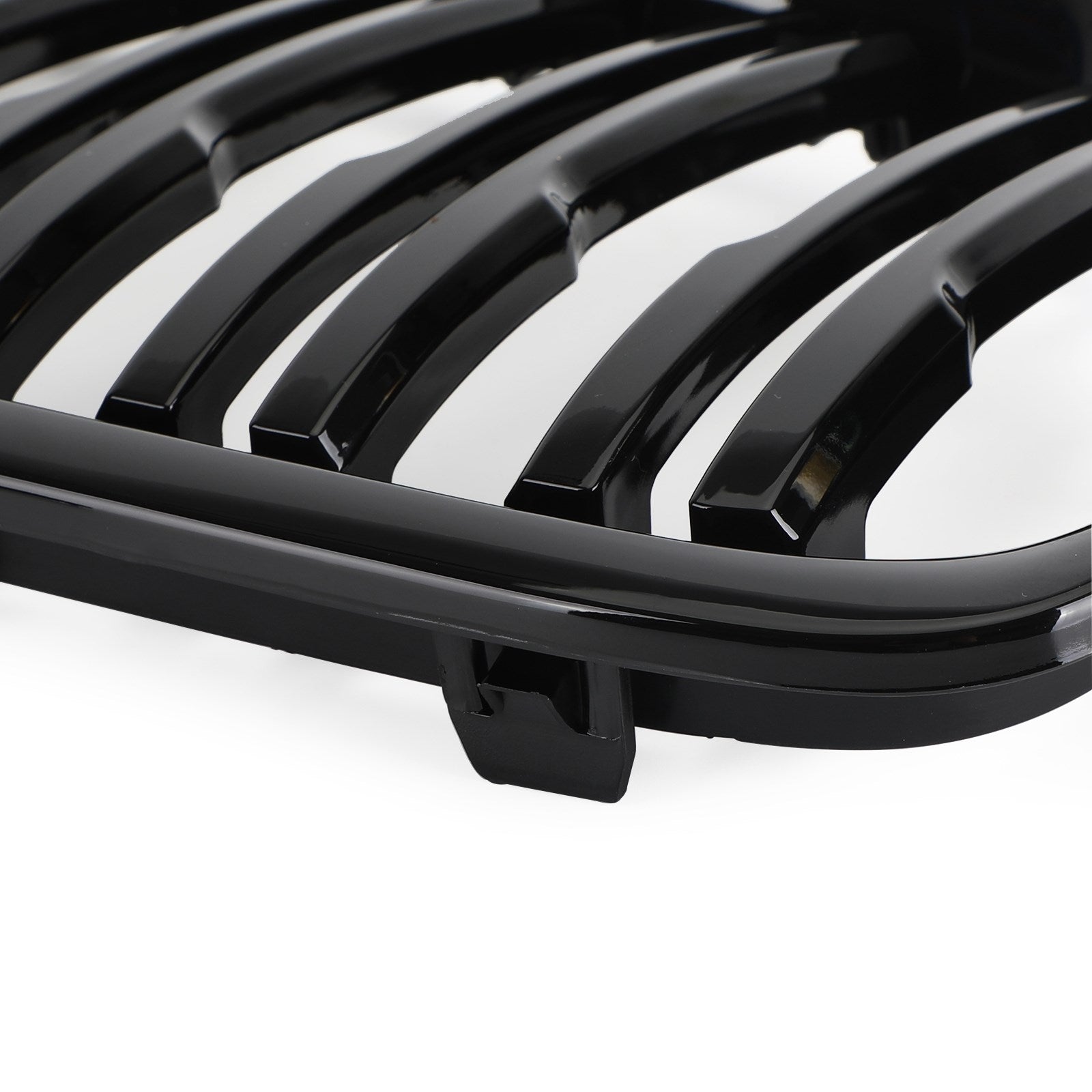 2009-2014 BMW X1 E84 Gloss Black Dual Slat Front Hood Kidney Grille