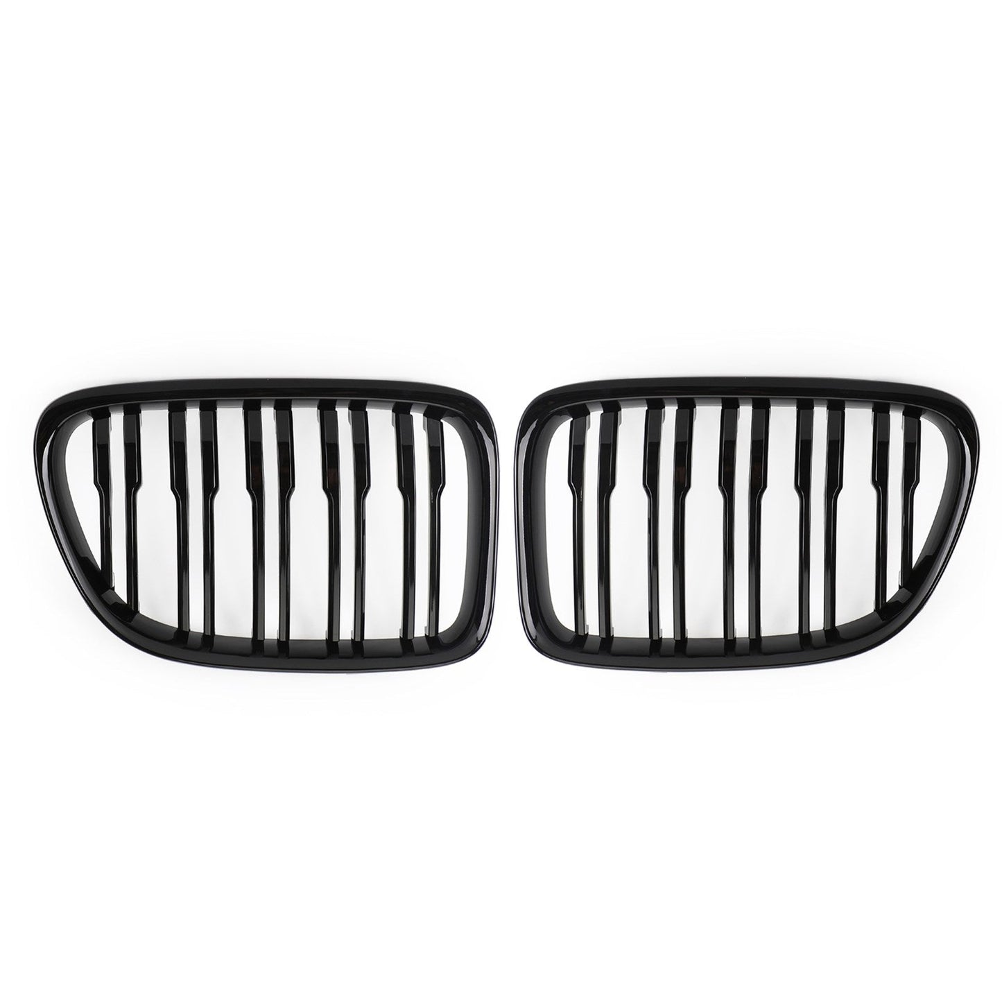 2009-2014 BMW X1 E84 Gloss Black Dual Slat Front Hood Kidney Grille