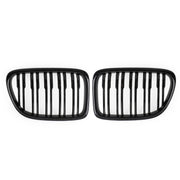 2009-2014 BMW X1 E84 Gloss Black Dual Slat Front Hood Kidney Grille