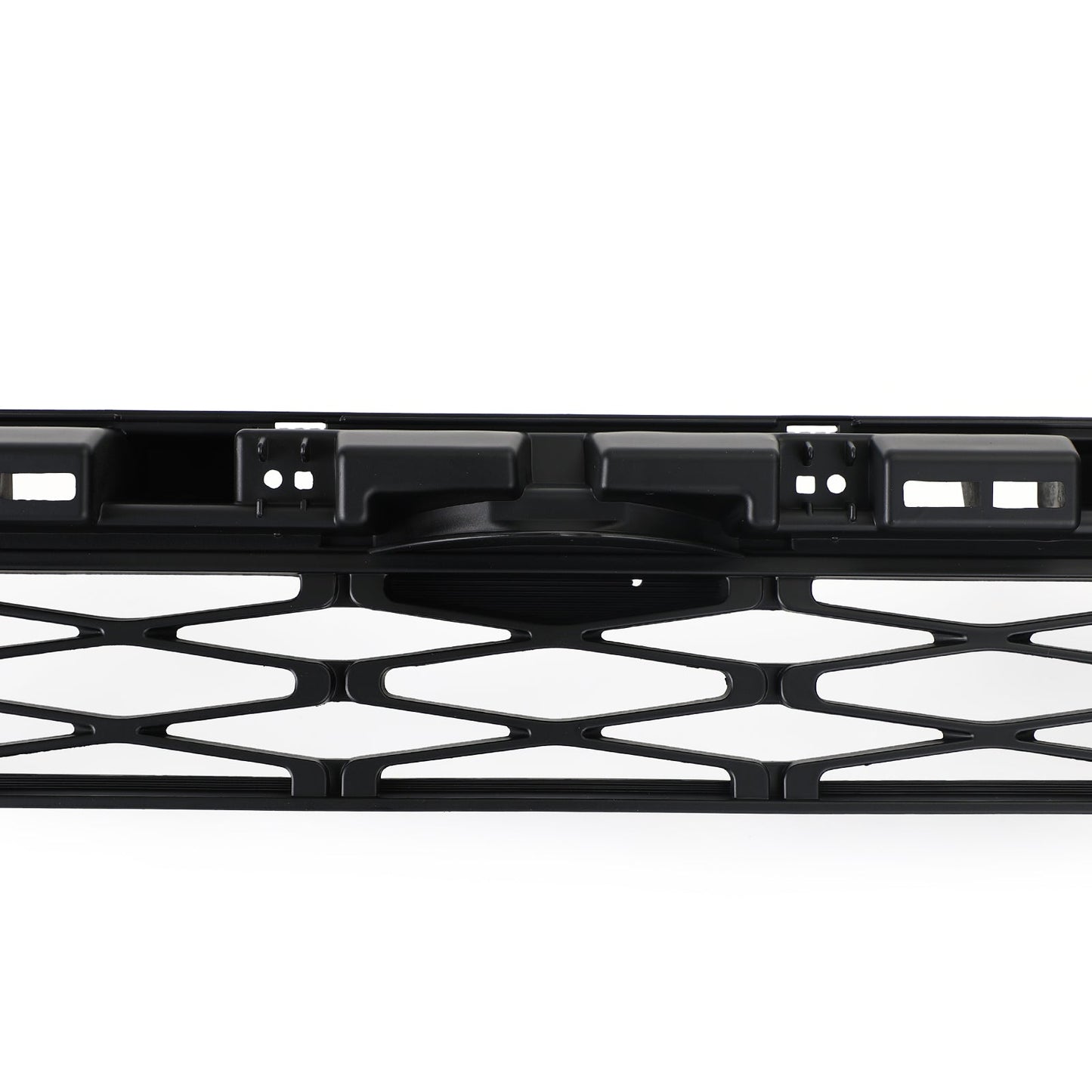 No Need to drill Version 4Runner TRD PRO 20-24 Black Front Bumper Grill+Gray Words