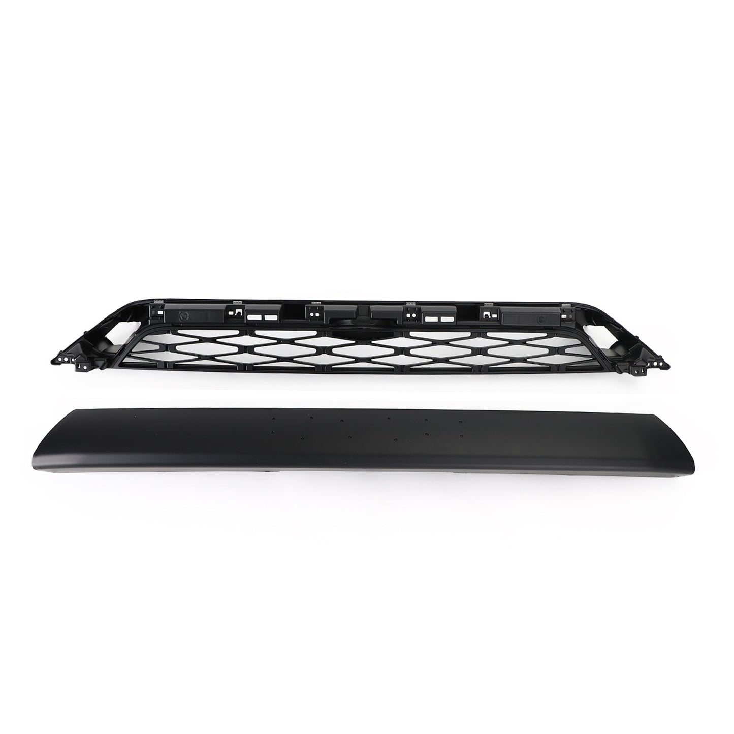 Need to drill Version 2020-2023 4Runner TRD PRO Front Bumper Grille Black Grill Black and Rde for Choose