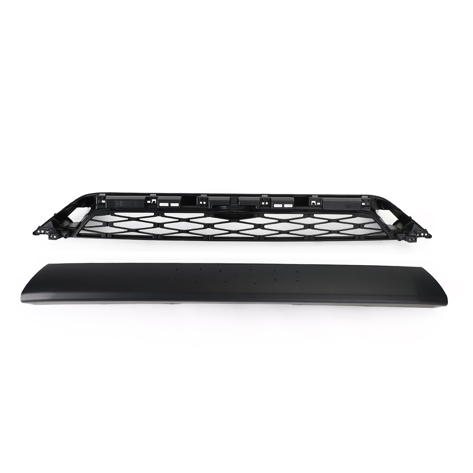 Need to drill Version 2020-2023 4Runner TRD PRO Front Bumper Grille Black Grill Black and Rde for Choose