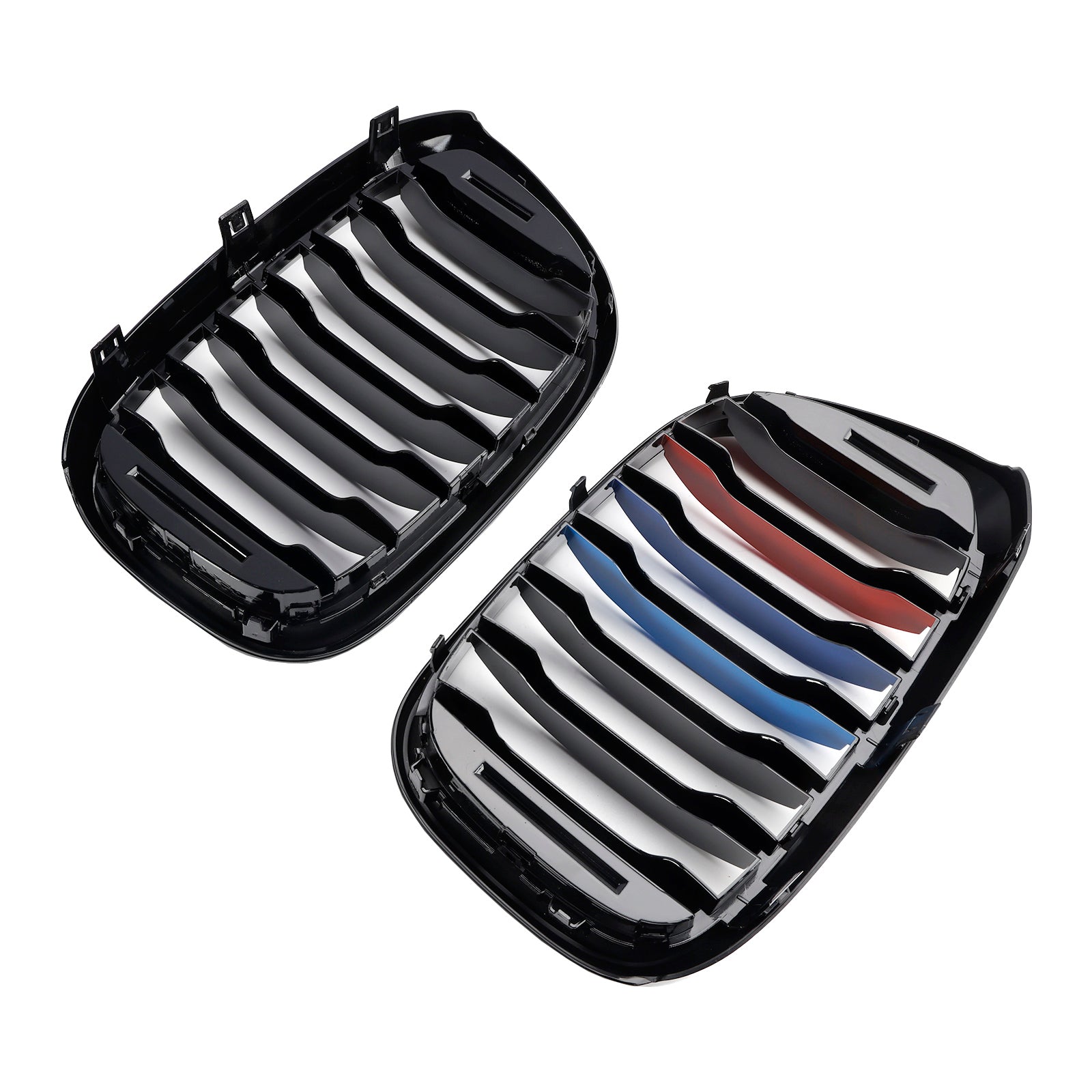 BMW X3 G01 X4 G02 M-Color Gloss Black Front Kidney Grille — Pair (51138469959)