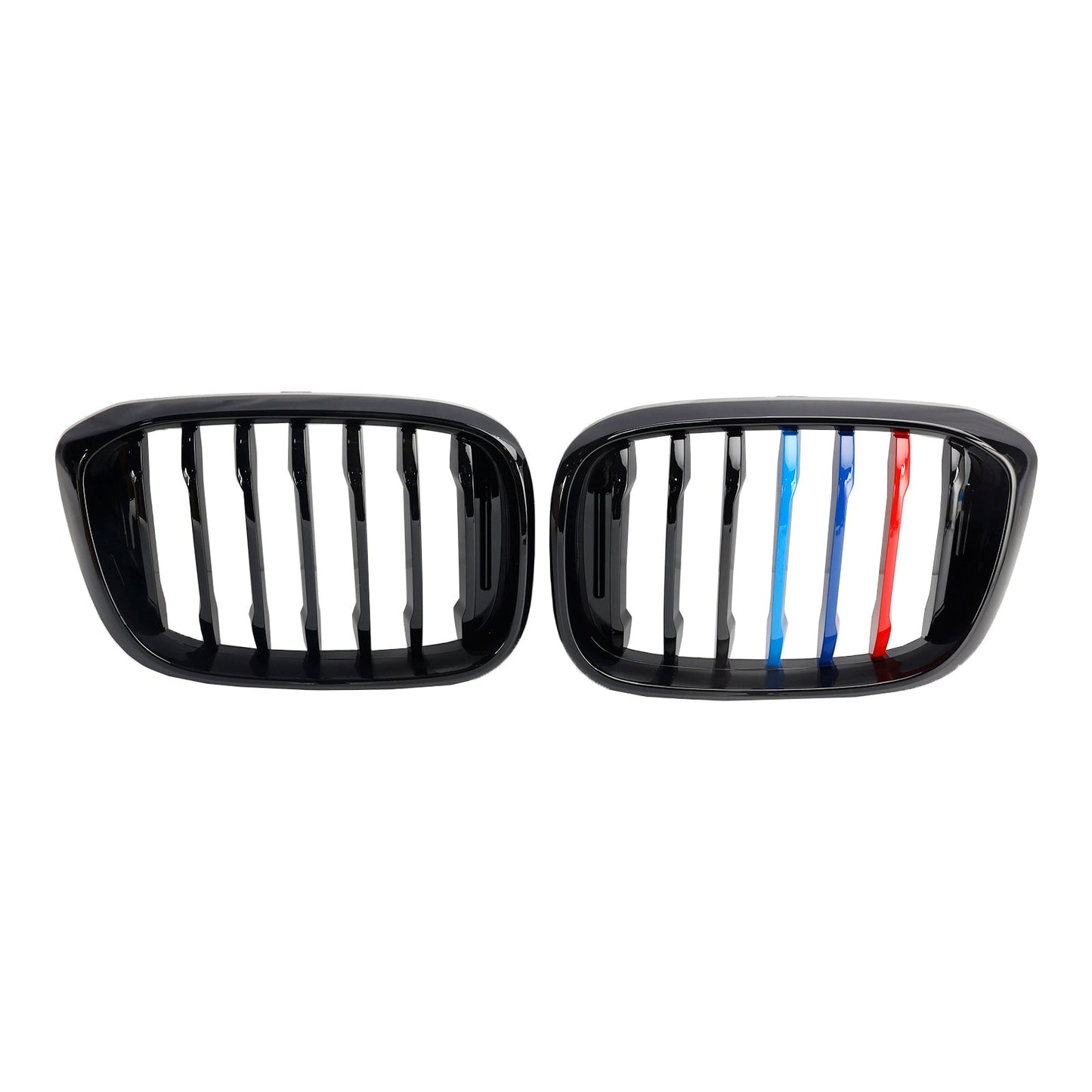 BMW X3 G01 X4 G02 M-Color Gloss Black Front Kidney Grille — Pair (51138469959)