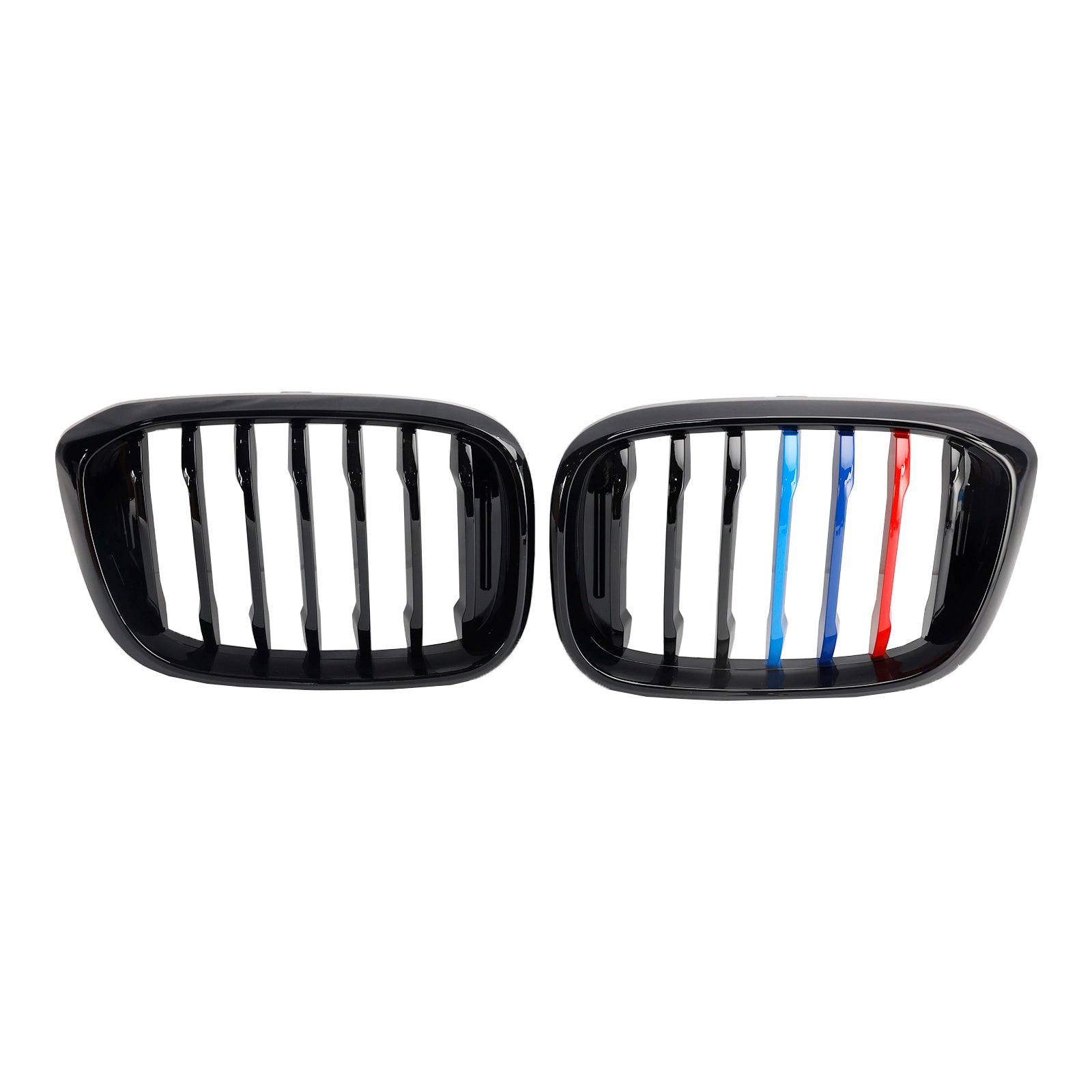 BMW X3 G01 X4 G02 M-Color Gloss Black Front Kidney Grille — Pair (51138469959)