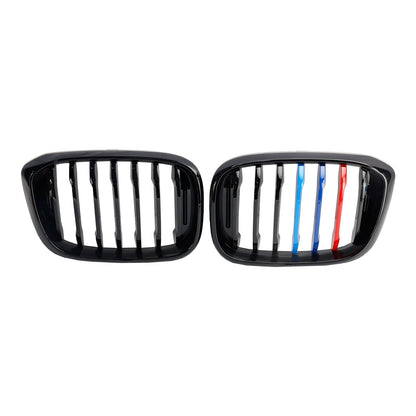 BMW X3 G01 X4 G02 M-Color Gloss Black Front Kidney Grille — Pair (51138469959)