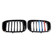 BMW X3 G01 X4 G02 M-Color Gloss Black Front Kidney Grille — Pair (51138469959)
