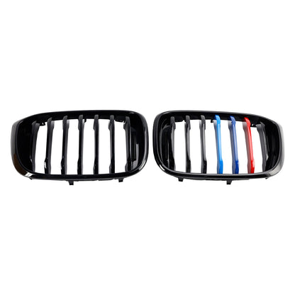 BMW X3 G01 X4 G02 M-Color Gloss Black Front Kidney Grille — Pair (51138469959)