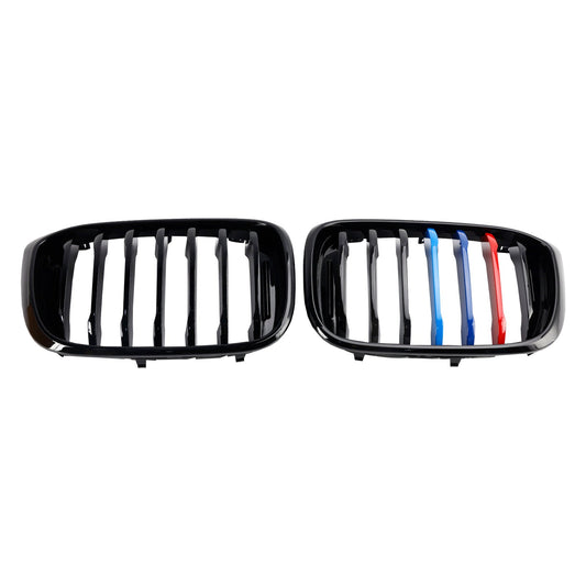 BMW X3 G01 X4 G02 M-Color Gloss Black Front Kidney Grille — Pair (51138469959)