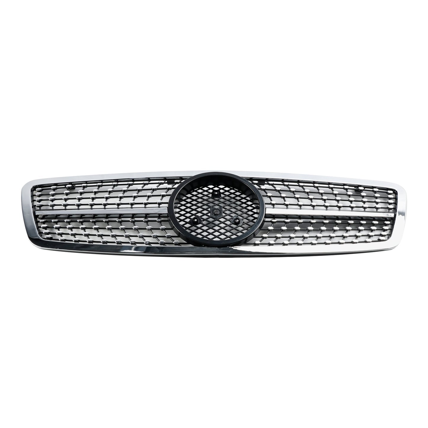 2001-2007 Mercedes-Benz C-Class W203 C230 C240 C320 Front Bumper Kidney Grille Replacement