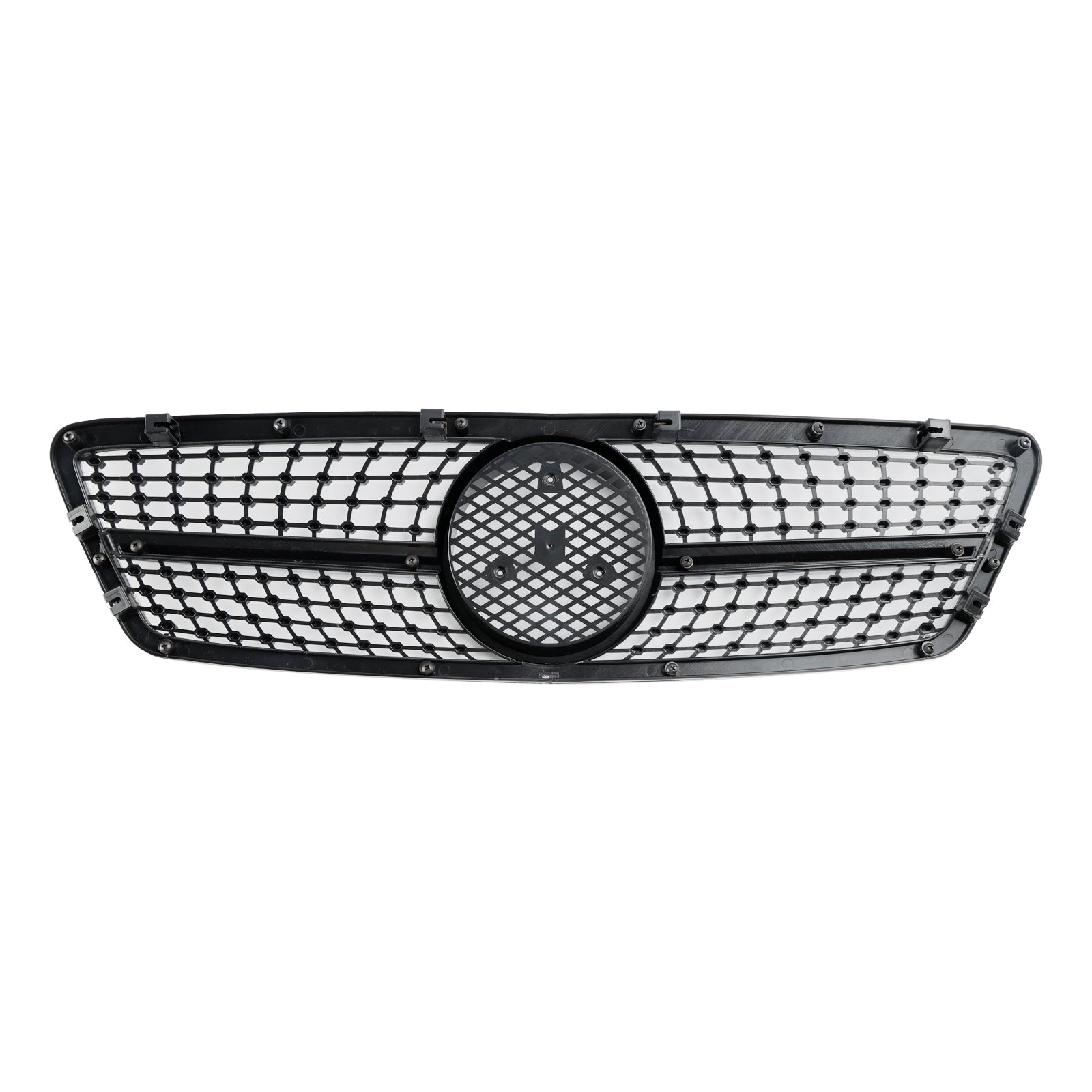 2001-2007 Mercedes-Benz C-Class W203 C230 C240 C320 Front Bumper Kidney Grille Replacement