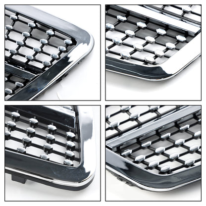 2001-2007 Mercedes-Benz C-Class W203 C230 C240 C320 Front Bumper Kidney Grille Replacement