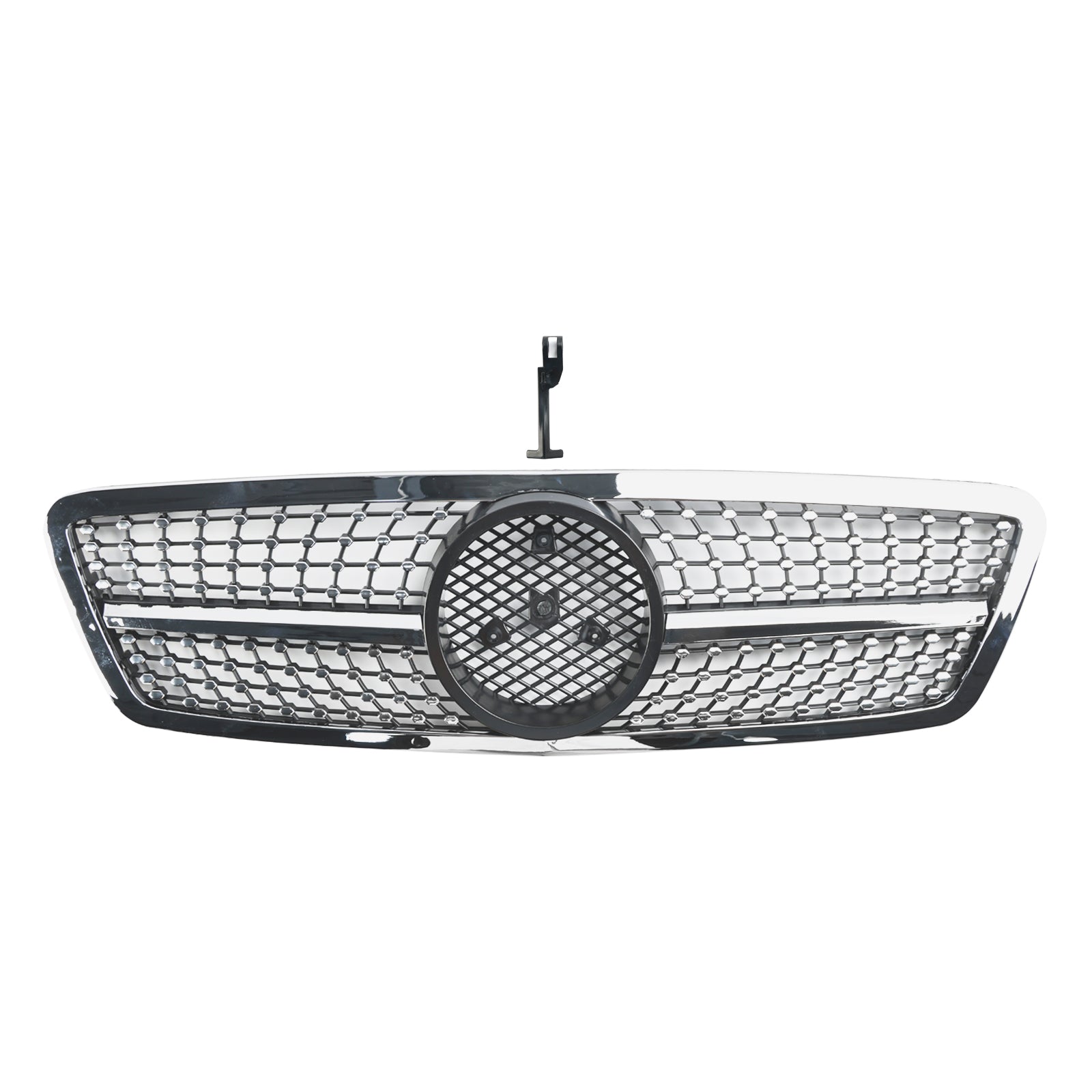 2001-2007 Mercedes-Benz C-Class W203 C230 C240 C320 Front Bumper Kidney Grille Replacement