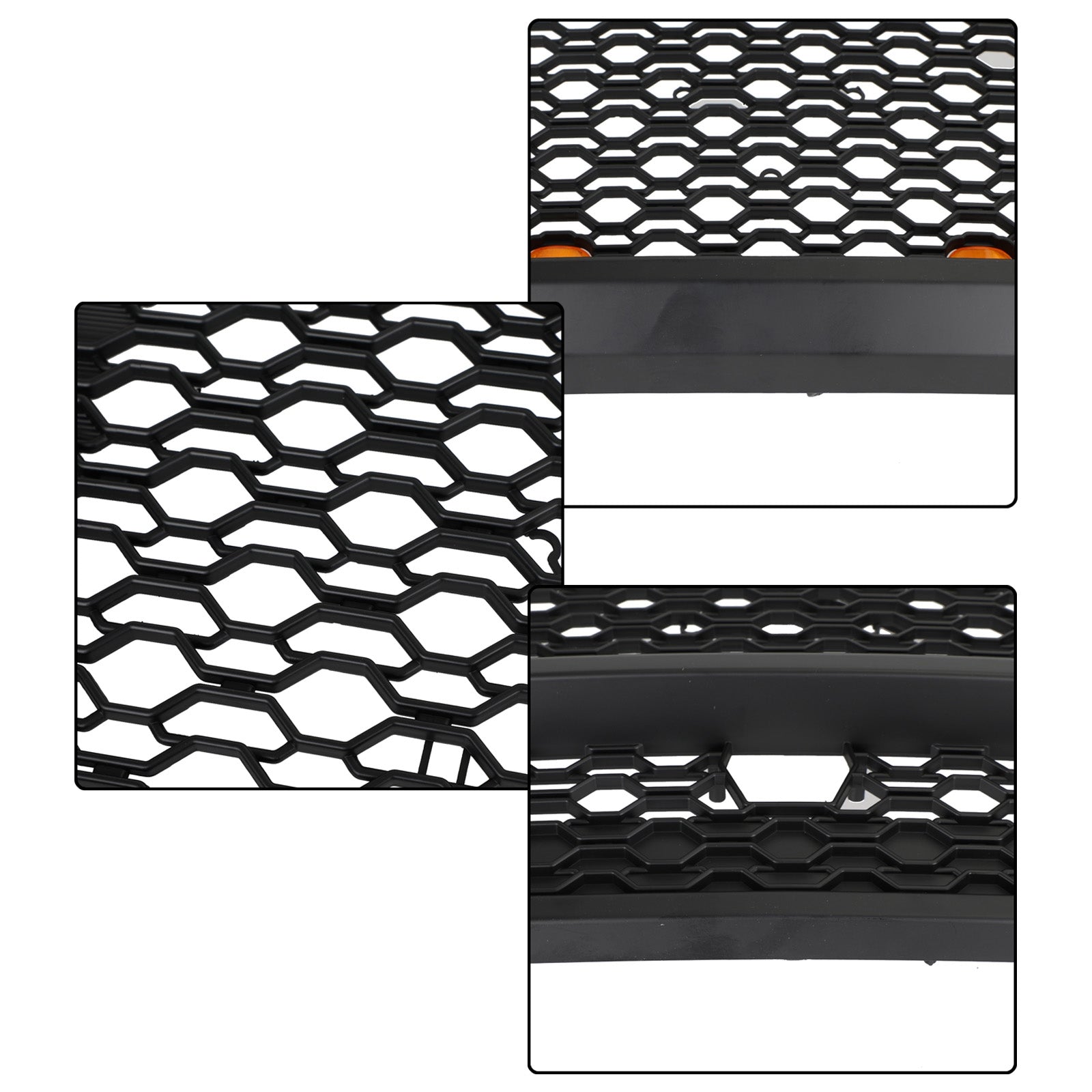 2019-2024 Dodge Ram 1500 TRX Style LED Honeycomb Front Upper Hood Grille