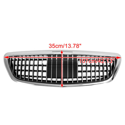 2014-2020 Mercedes-Benz S-Class W222 S400 S450 S500 S550 S560 Front Upper Grille with ACC
