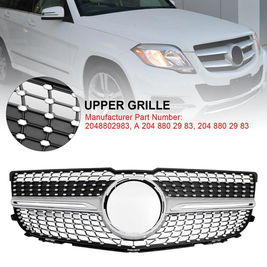 2015 Mercedes-Benz GLK350 X204 Diamond Front Bumper Grille (2048802983)