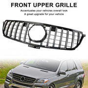 2012-2015 Mercedes-Benz ML-Class W166 ML300 ML320 ML350 ML400 GTR Style Chrome Black Front Grille