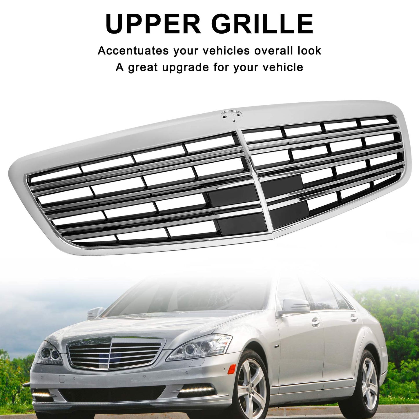 2010-2013 Mercedes-Benz S-Class W221 S400 S450 S550 S600 S63 S65 Front Grille (22188000837712)