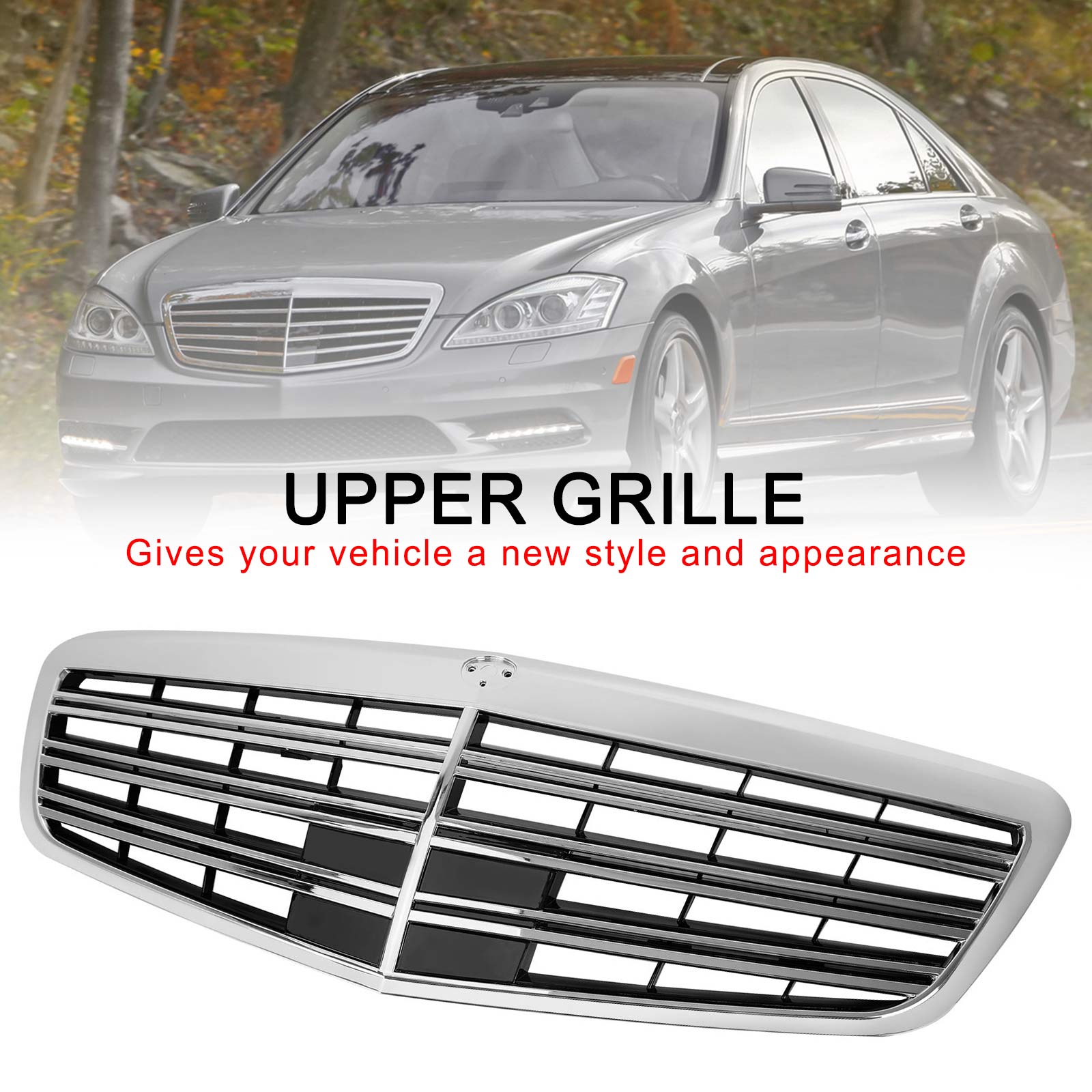 2010-2013 Mercedes-Benz S-Class W221 S400 S450 S550 S600 S63 S65 Front Grille (22188000837712)