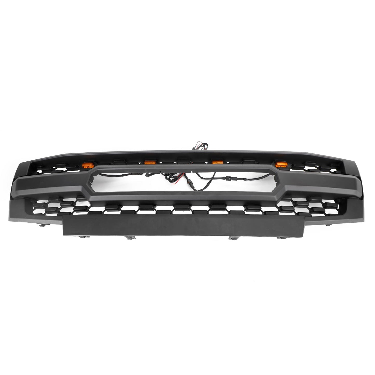 2009-2016 Nissan Frontier W/Led Lights Black Front Bumper Grill Replacement