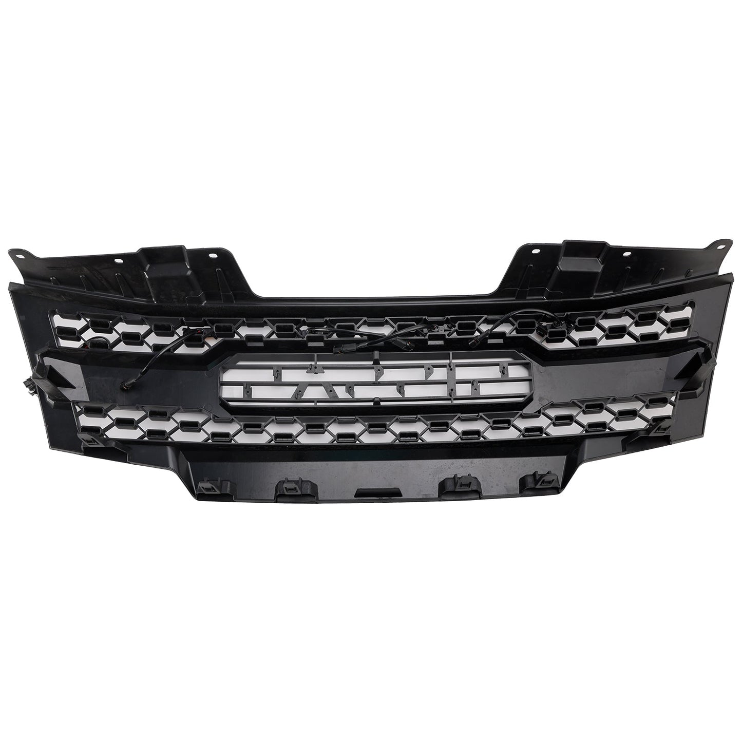 2009-2019 Nissan Frontier W/Led Lights Black Front Bumper Grill Grille Generic