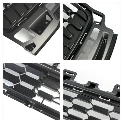2010-2013 Toyota Tundra Honeycomb Front Bumper Grill Grill Black