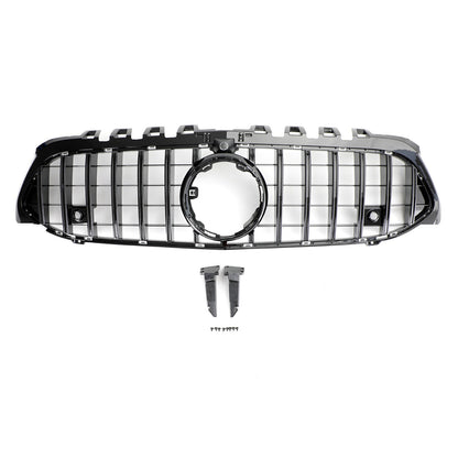 2019-2021 Mercedes-Benz A-Class W177 GT Style Black Front Bumper Grille