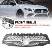 2019-2023 Mercedes-Benz A-Class W177 Diamond Black Front Bumper Grille