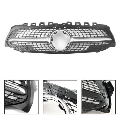 2019-2023 Mercedes-Benz A-Class W177 Diamond Black Front Bumper Grille