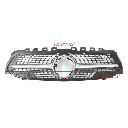 2019-2023 Mercedes-Benz A-Class W177 Diamond Black Front Bumper Grille