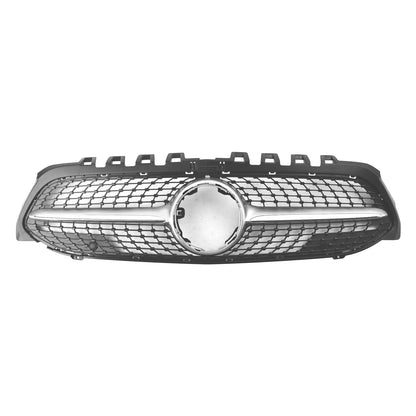 2019-2023 Mercedes-Benz A-Class W177 Diamond Black Front Bumper Grille