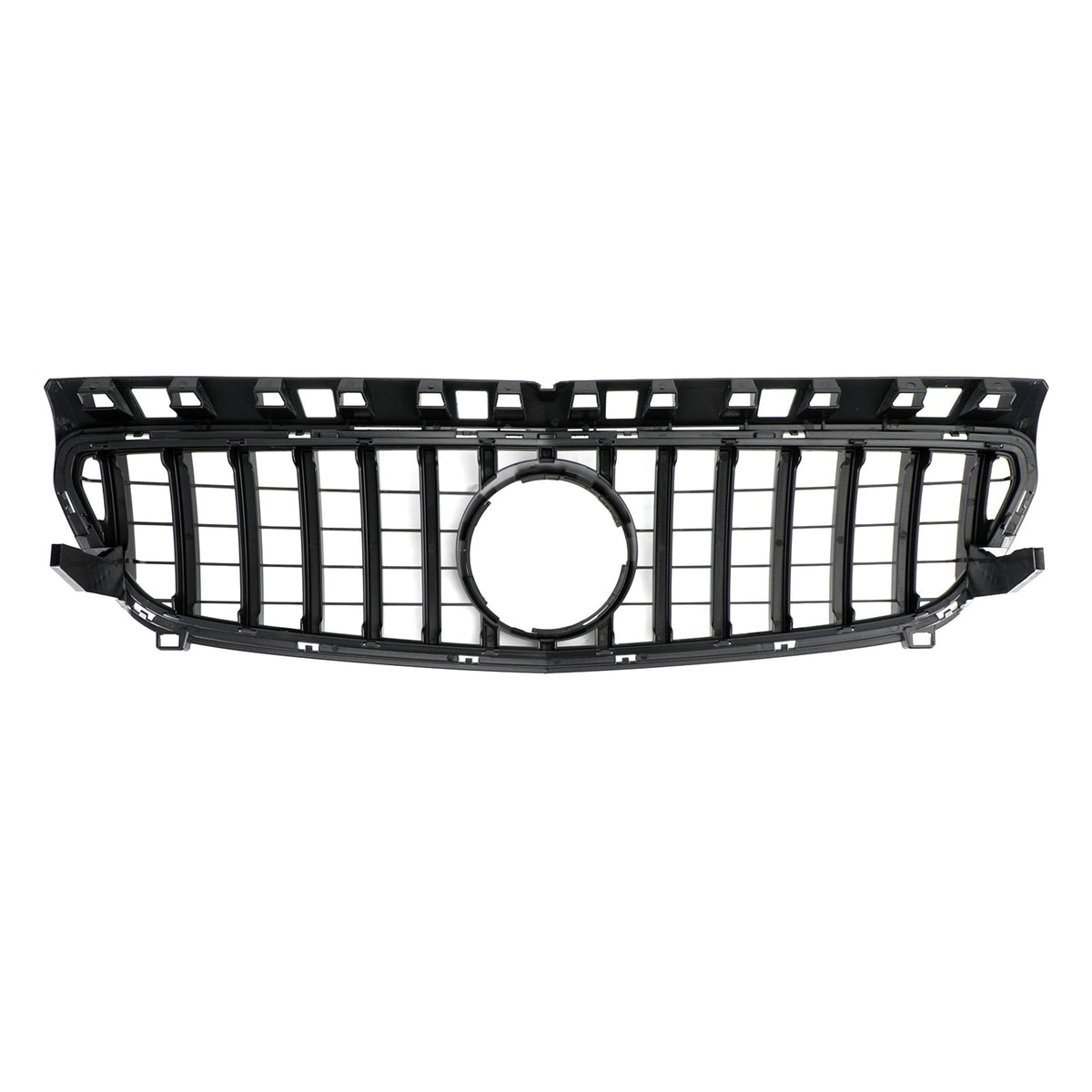 2013-2015 Mercedes-Benz A-Class W176 Gloss Black Front Bumper Grille