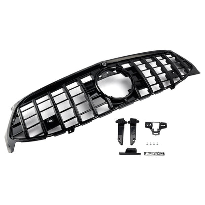 2020-2024 Mercedes-Benz CLA-Class W118 C118 Black Front Bumper Grille