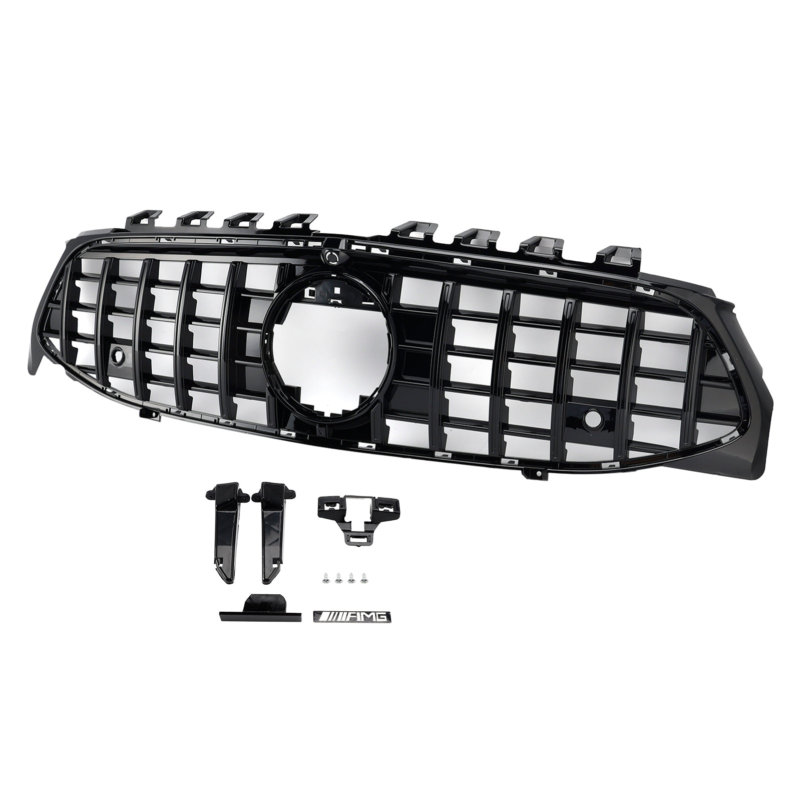 2020-2024 Mercedes-Benz CLA-Class W118 C118 Black Front Bumper Grille