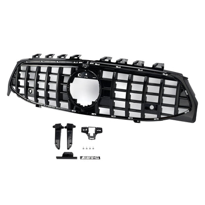 2020-2024 Mercedes-Benz CLA-Class W118 C118 Black Front Bumper Grille
