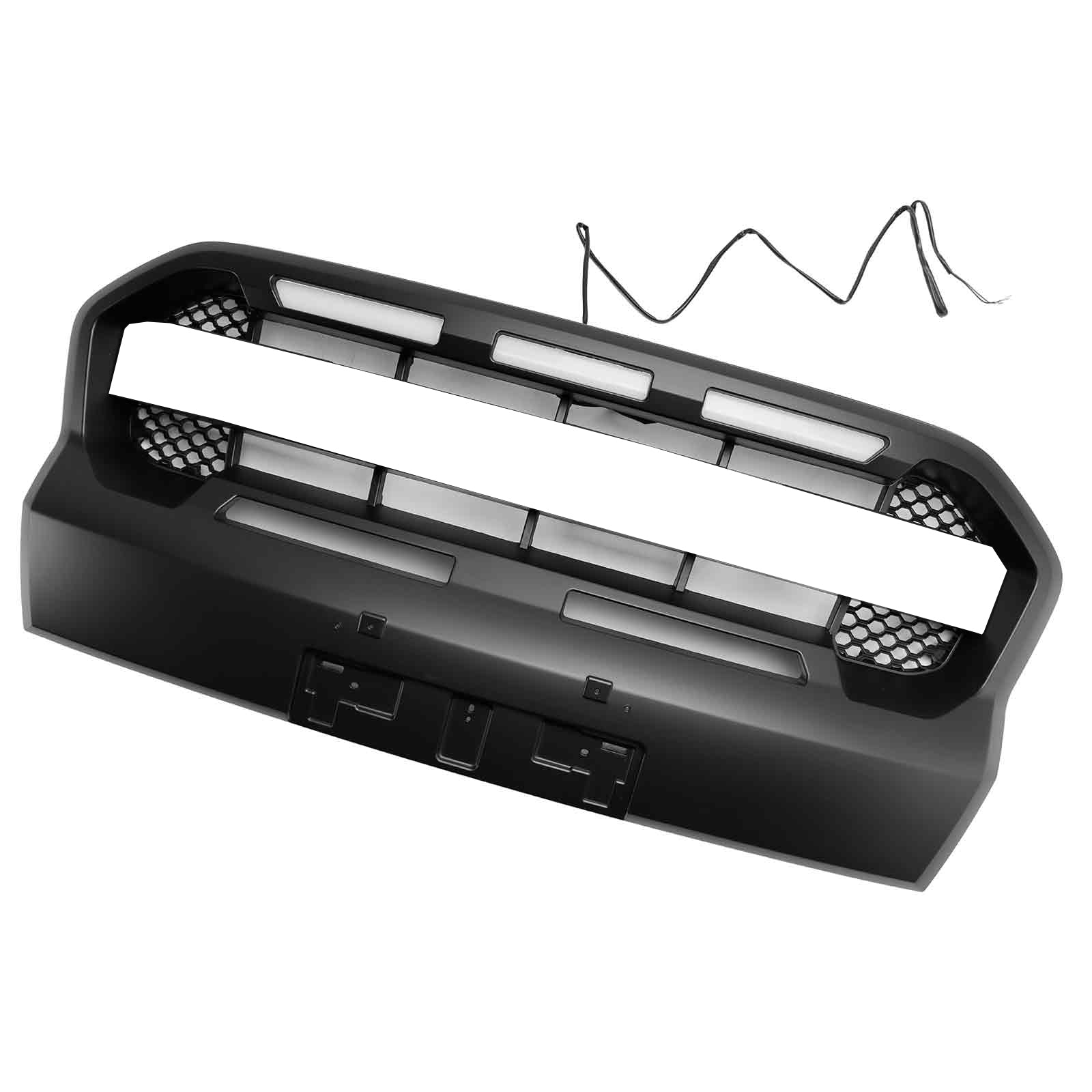 2019-2023 Ford Ranger T8 Raptor Style Front Bumper Grille Grill W/Led
