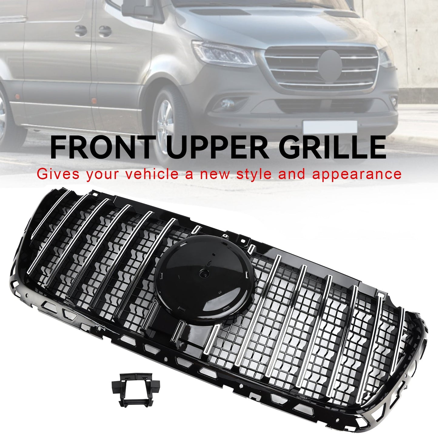 2018-2023 Mercedes-Benz Sprinter W907 W910 GTR Style Front Bumper Grille (A9108852600)
