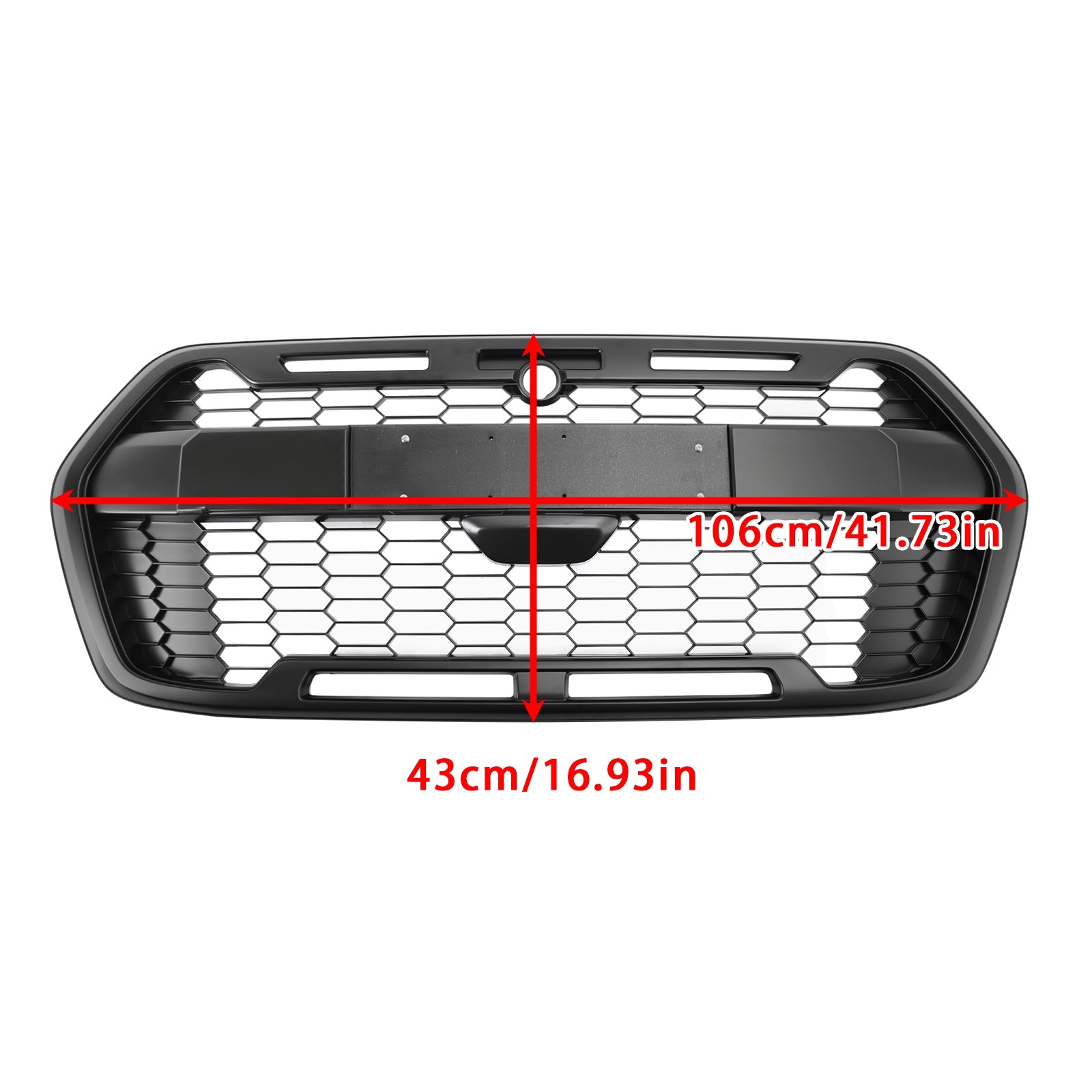2020-2024 Transit 150 250 350 Ford Front Bumper Grill Replacement Matte Black Grill
