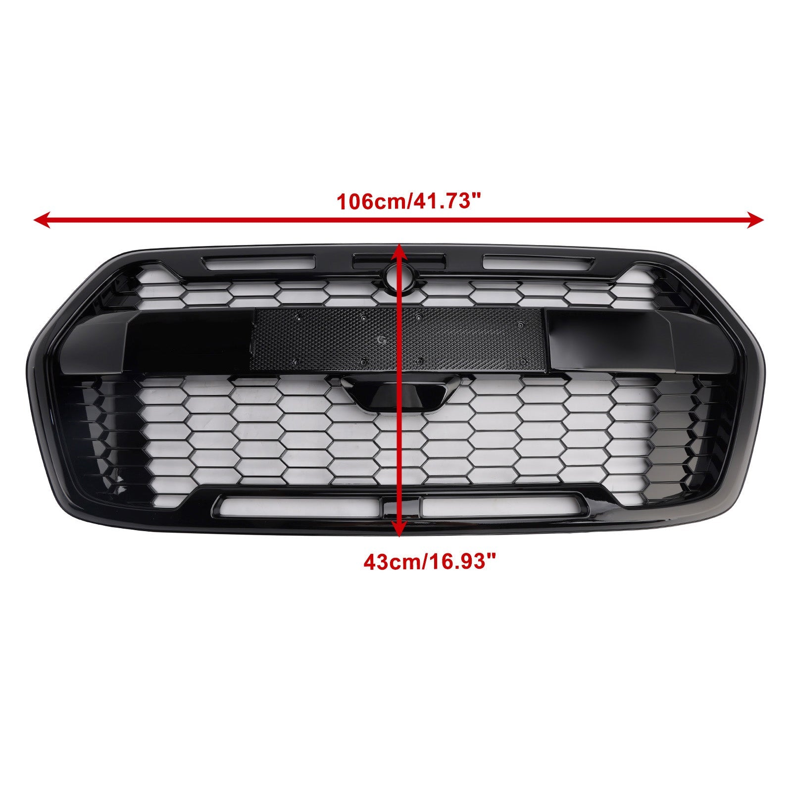 Front Bumper Grille 2467809 Fit Ford Transit MK8 Trail 2019-Onwards Raptor Style