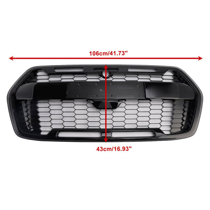 Front Bumper Grille 2467809 Fit Ford Transit MK8 Trail 2019-Onwards Raptor Style