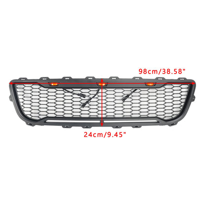 Ford F150 1999-2003 Matte Black Front Honeycomb Bumper Grill W/LED
