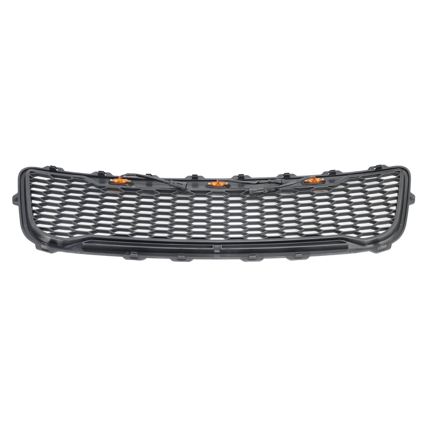 Ford F150 1999-2003 Matte Black Front Honeycomb Bumper Grill W/LED