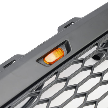 Ford F150 1999-2003 Matte Black Front Honeycomb Bumper Grill W/LED
